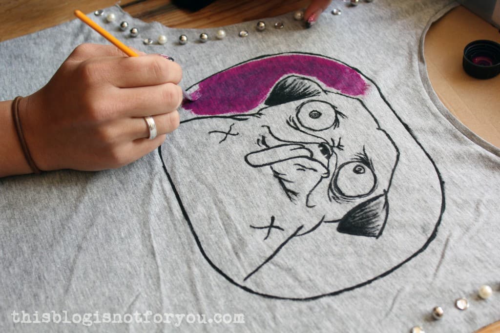 Cómo pintar camisetas