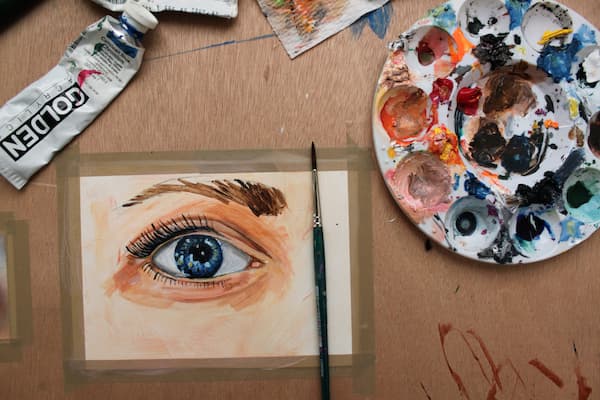 Cómo pintar con acrílico