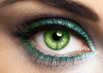 Cómo pintar los ojos verdes